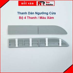 Thanh Nối Sàn Cao Thấp Dầy 1.5cm rộng 5.2cm và dài 68.5cm giúp Robot vượt ngưỡng cửa có độ chênh cao từ 1.5 đến 2.5cm/