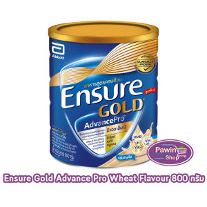 Ensure Gold AdvancePro Wheat 800g 1 Tin เอนชัวร์ โกลด์ ธัญพืช 800 กรัม [1 กระป๋อง] KK 9163 อาหารเสริมสูตรครบถ้วน สำหรับผู้ใหญ่
