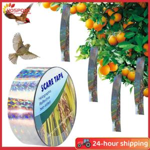 【HOSPORT】2.4CMX50M/4.8CMX50M เทปนกสองข้างที่น่ากลัวเก็บนกไว้ห่างออกไป deterrents นกเทปการติดตั้งง่าย ๆ