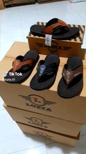 Sandal Pria Distro Sendal Jepit Kekinian