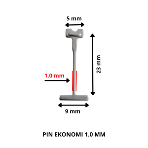 Pin Jarum Isi Ulang Reusable Tile Leveling Alat Perata Keramik Ubin Tile Space Jarak Nat 1 mm 15 mm