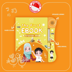 Islamic Childrens Smart E-Book 4 languages ​​[ English Arabic Indonesian Mandarin] With Doa & Sholat
