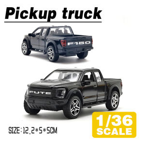 I know 1:36 Ford Raptor F150 Diecast Model Car Alloy Model Cars Toys Collection Gift For Kids Boy Girl