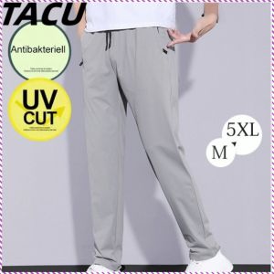 Summer Pants Safety Various Occasions Summer Ice Pants Ice Silk Lightweight and Breathable Practicality