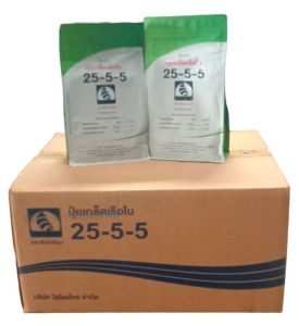 💥ยกลัง 💥 ปุ๋ยเกล็ดทางใบ คุณภาพสูง ตรา เรือใบไข่มุก สูตร 25-5-5 (1 กก.) 💥แพ็คเกจใหม่💥 ช่วยบำรุง ต้น ใบ ดอก เขียวทน เขียวนาน
