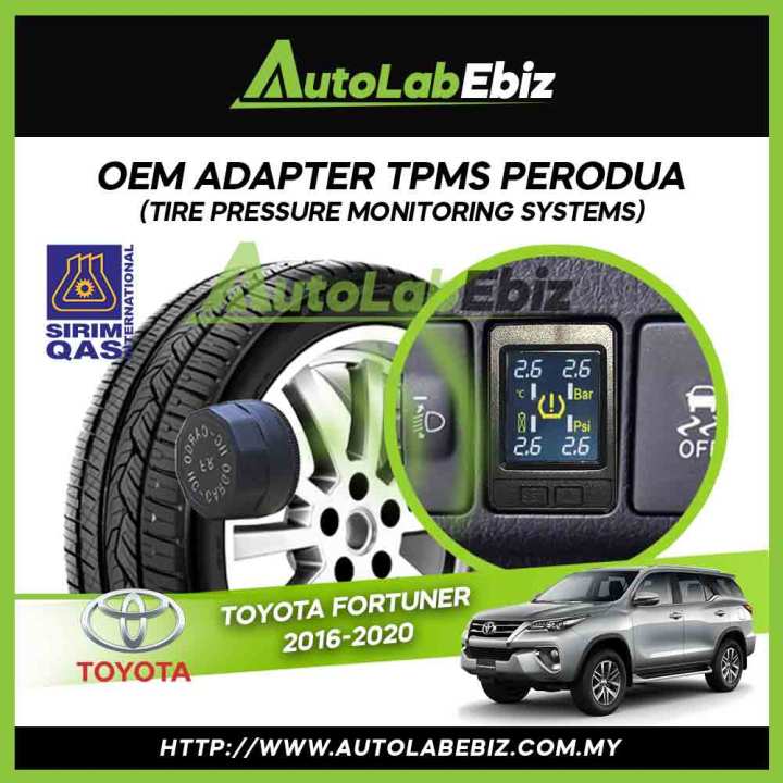 TPMS OEM Toyota Fortuner 20162020 Adapter Display Tire Pressure Monitoring System Lazada