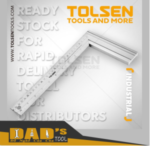 Thước Góc Nhôm Tolsen 300mm 35039 (Công Nghiệp)