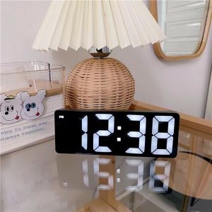 Clock Bedside Digital Alarm Clocks Table Electronic Desk Watch Snooze Funtion Wake Up Alarm Clock