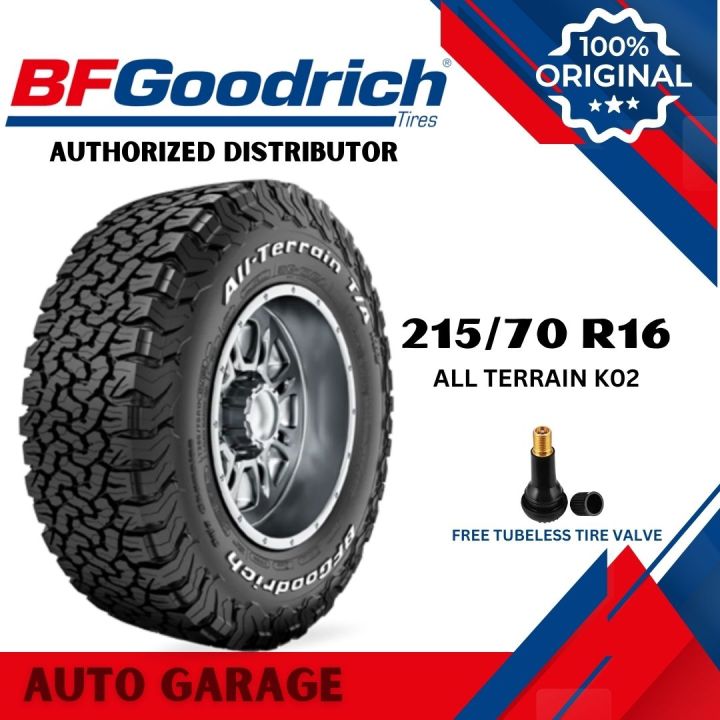 BFGoodrich All-Terrain T/A 215/70R16 4本セット - タイヤ、ホイール