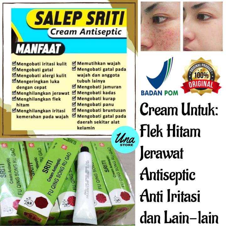 SALEP SRITI ASLI ORI - SALEP SRITI PENGHILANG FLEK HITAM - SALEP SRITI ASLI BPOM - SALEP WALET PENGHILANG FLEK HITAM MEMBANDEL - SALEP SRITI - SALEP WALET UNTUK GATAL - SALEP WALET OBAT GATAL - SALEP SRITI PENGHILANG BEKAS JERAWAT - CREAM ANTISEPTIC