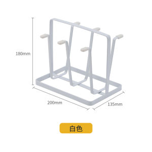 Kitchen Metal Utensils Cup Holder Stand Drinkware Drying Shelf Organizer Glass Mug Drinkware Drying Rack Shelf Organizer
