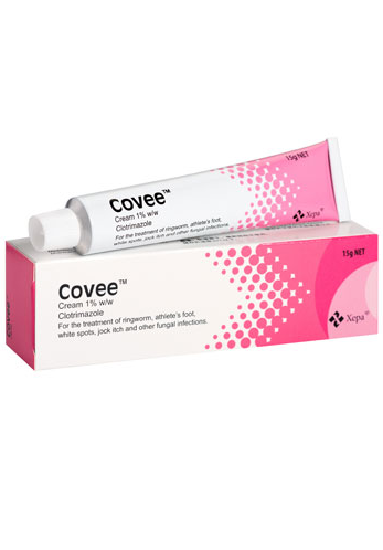 XEPA COVEE 1% CREAM CLOTRIMAZOLE ANTIFUNGAL CREAM 15MG KRIM KURA ...