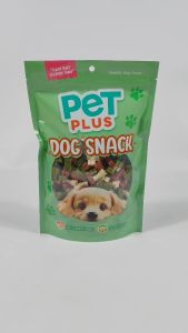 ขนมสุนัข 500g สุดคุ้ม! PETPLUS สติ๊กไก่รูปกระดูก  3 รส (นม ผัก ไก่) โปรตีนสูง  Master Petshop