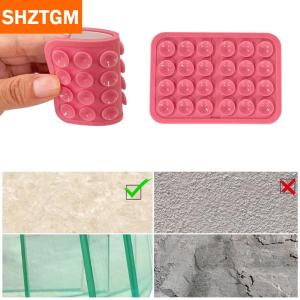 [COD] SHZTGM เคสโทรศัพท์ถ้วยดูดซิลิโคน-สองด้านแฮนด์ฟรีที่แข็งแกร่งผู้ถือสำหรับ iPhone Android สำหรับรถยนต์กระจกห้องครัวห้องน้ำ