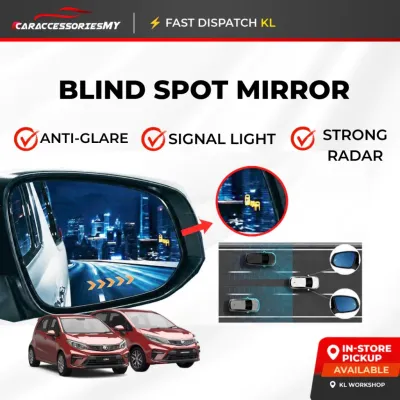 Proton Blind Spot Mirror system BSM with signal persona iriz 2014- 2024