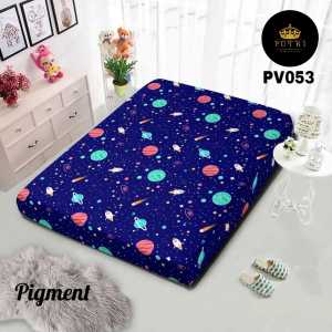 Sarung Kasur Busa Ressleting GALAXI / PLANET Tinggi 10 15 20 cm size 1234. 70x200x10-180x200x20 cm Poly China/Polyester Terlaris