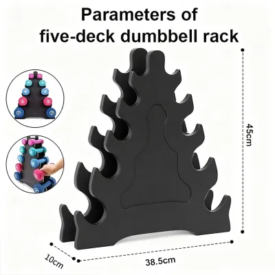 Dumbbell Rack Multifunctional Heavy Duty Dumbbell Holder Home Gym Dumbbell Storage Stand & Barbell Organizer Sturdy Steel Frame Rack for Men’s Strength Training Equipment
