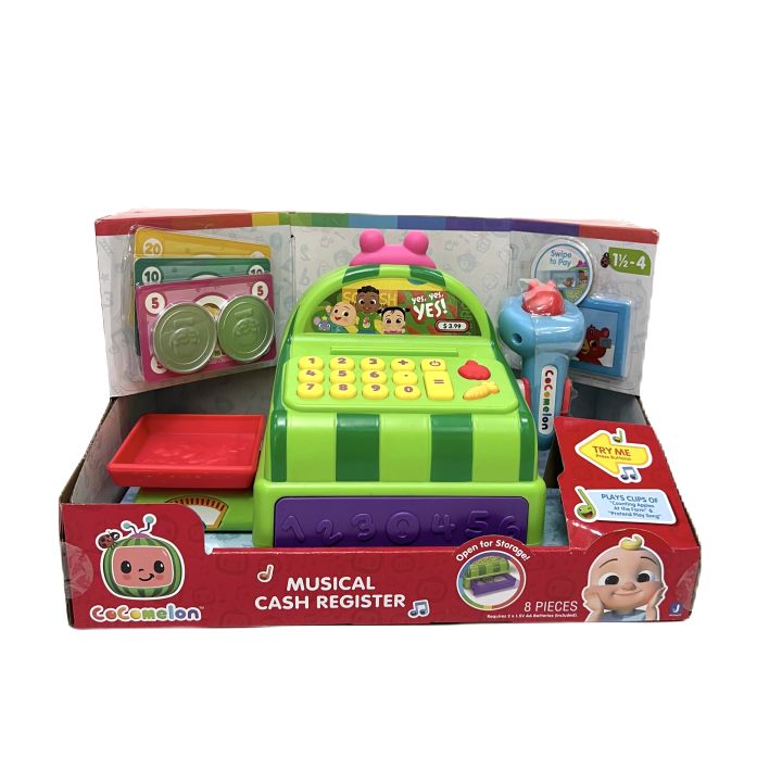 Cocomelon Musical Cash Register with Lights and Sounds