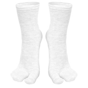 ถุงเท้าห้านิ้วสำหรับทั้งชายและหญิงถุงเท้าสำหรับใส่ได้ทั้งชายและหญิงระบายอากาศได้ดีสีดำล้วนวิ่งกีฬาสีขาวสีเทาถุงเท้าผ้าฝ้าย