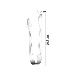 (SẴN HCM) KẸP GẮP ĐÁ/ ĐƯỜNG VIÊN/ Gắp thức ăn LOẠI MINI hình ĐÔI CÁNH INOX 304 - Gắp đá inox nhỏ gọn - dụng cụ gắp đá quày bar