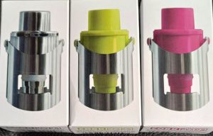 Champagne Wine Stopper ( Brand: CORKPOPS ) - PRESERVE SPARKLING WINE AFTER OPENING WITHIN 3 - 5 DAYS (KEPT IN FRIDGE) - SINGAPORE CLIMATE