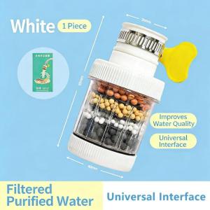 6-Layers Water Faucet Filter Activated Carbon Filtration Shower Head Nozzle Cleaning Filters Kitchen Tap