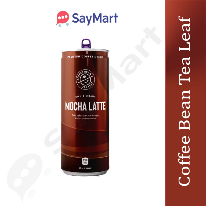 THE COFFEE BEAN TEA LEAF® MOCHA LATTE 240ML Lazada PH