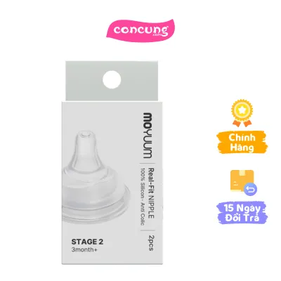 Núm ty Moyuum thế hệ 3 step 2 (3M+ 2 cái/hộp)