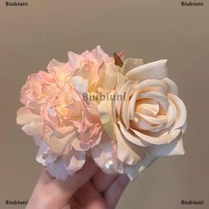[COD] Biubiuni Hoa Hồng tóc Claw cổ tích tóc Clip lớn kẹp tóc cho phụ nữ cô gái ngọt ngào đa năng tóc Clip Thời Trang Phụ Kiện Tóc Quà Tặng