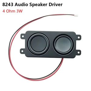 RBRY 1Pcs 4 Ohm 3W Speaker Driver Portable 8243 Loudspeaker Connector  Plastic Audio Speaker For Advertising LCD TV Computer Home Theater