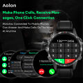 🔥COD🔥Aolon GT5 Pro Smartwatch Jam Tangan Pria Anti Air WATCH GT 5 Gift Strap 2024 Kompas Compass 100+ Sport Modes NFC Compass Blood Oxygen Tekanan Health Monitoring Swimming Bluetooth Call Message Push Wanita Kebugaran Luar Ruangan Olahraga Bulat Watch. 