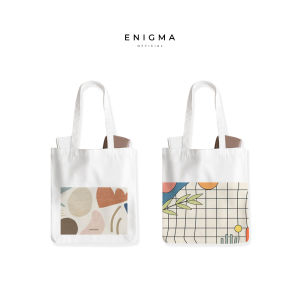TERBARU TOTEBAG KANVAS  ENIGMA OFFICIAL TOTEBAG WANITA TAS TOTE BAG