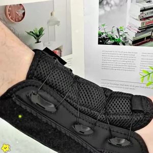 VTTO Adjustable Ankle Brace Built-in Aluminum Ankle Support Bandage For Ligament Pressure Relief Manual Knob Strong StabilisationKDKMCK