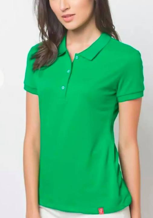 GUITAR LADIE S POLO SHIRT EMERALD GREEN Lazada PH