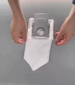 ถุงเก็บฝุ่นสำหรับ Roborock Q Revo P10 A7400RR หุ่นยนต์เครื่องดูดฝุ่นอูปกรณ์เสริมถุงขยะเปลี่ยนอะไหล่