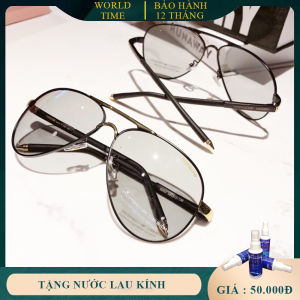 Kính mát nam cao cấp Tròng Đổi Màu khi đi ra Nắng - Đổi Màu theo Nhiệt Độ Siêu Hot Porshe P1175  Mắt kính Polarized Chống chói Chống lóa Chống tia UV400 Full Box Thẻ Bảo Thành 12 Tháng