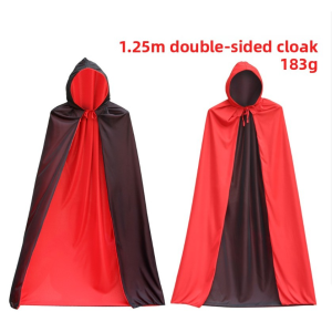 Adult Halloween Cape  Hooded Cloak Long Halloween Costume Cosplay Costumes