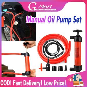 1pc Portable Manual Oil Pump Hand Siphon Tube Car Hose Liquid Gas Transfer Sucker Suction High Quality Inflatable Pump Manual-Oil-Pump