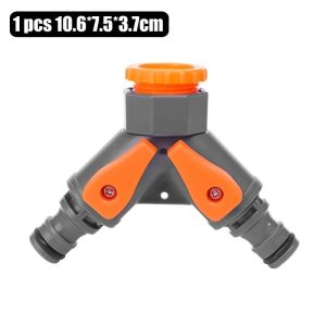 3-Way Y Type Hose Joint Quick Connect Splitter Garden Irrigation System Accessories Water Diverter Valve
