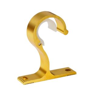 ZYJC SHOP Hợp kim nhôm 1 cái Bền Tự làm Phụ kiện trang trí nhà Thanh treo rèm Giá treo rèm Giá treo rèm Giá đỡ