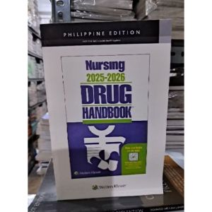 Nursing Drug Handbook 2025-2026 Philippine Edition COLORED Brand-new OnhandFast Shipping