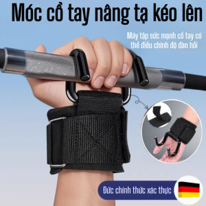 💪Móc Hỗ Trợ Kéo Xà Chống Rơi Chịu Lực 200kg/dụng Cụ Hỗ Trợ Tập Luyện Thanh Ngang/Dây Đeo Chống Tuột Khi Kéo Xà Đơn