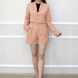 SV 6210 - Nanda Set Blazer | Silvervogue | Set Atasan dan Celana Katun Poliester Pakaian Wanita