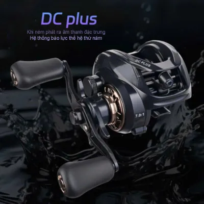💪 Máy Câu Deukio DC Plus Thế Hệ 5 – Tốc Độ Cao Chống Rối Dây Âm Drag Cực Phê