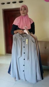 Rok CRINKEL JUMBO DEWASA klok lebar/payung