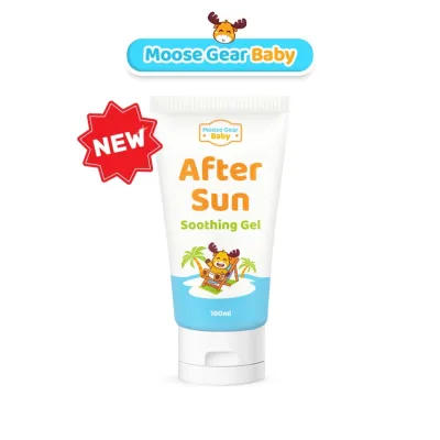 Moose Gear Baby After Sun Gel 100ml Soothing Care Natural Ingredients Hydrates & Refreshes Skin