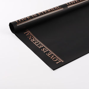 20 Lembar Wrapping Paper Varian List polos Kertas Buket Bunga Cellophane Florist KB6205