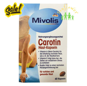 Viên Chống Nắng Mivolis Carotin 60 viên của Đức