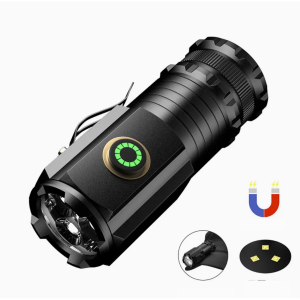 IBEN Senter LED Mini Tahan Air USB 2000 Lumens dengan Magnetik & Penholder - P35