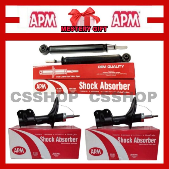 APM Perodua Axia / Bezza Shock Absorber Front / Rear Set Suspension ...